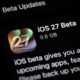 iOS 27 Public Beta
