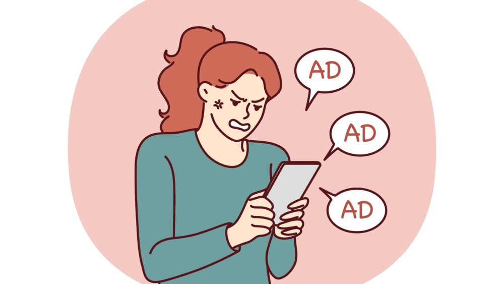 Stop irritating ads on phone