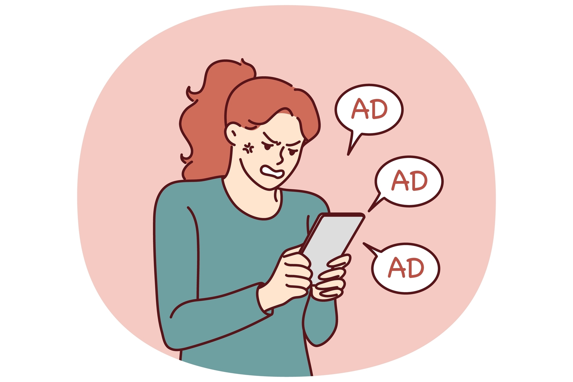 Stop irritating ads on phone